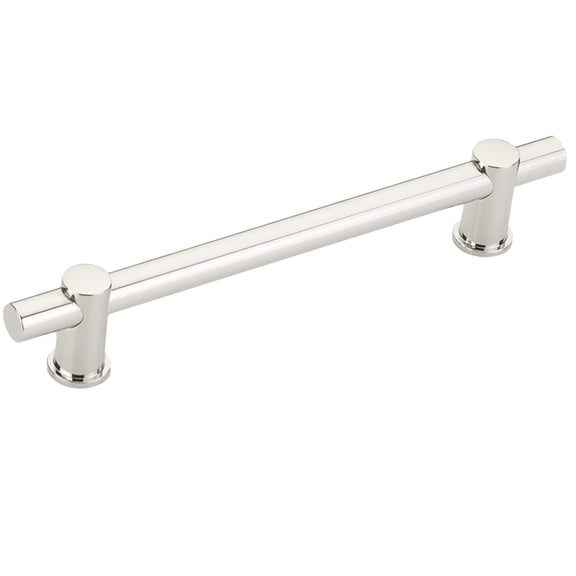 Schaub And Company 426 Fonce 6" Center To Center Modern Industrial Luxury Solid Brass