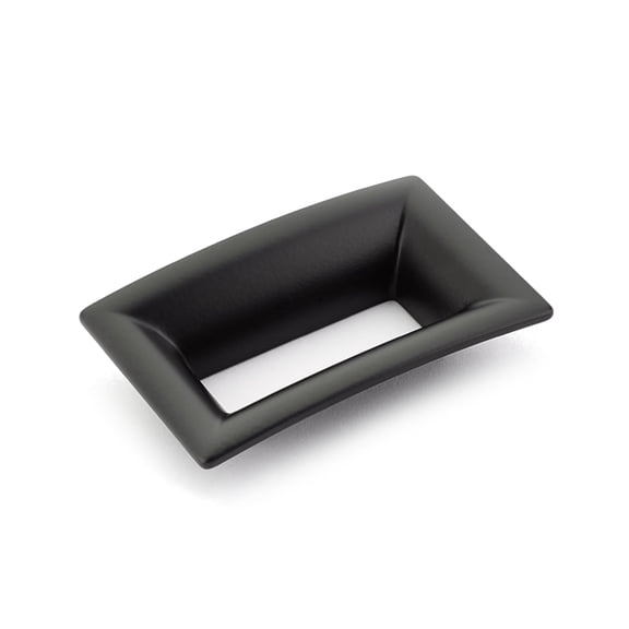 Schaub And Company 441-MB Finestrino 2-1/2" Center To Center Modern Fluted Open Rectangle