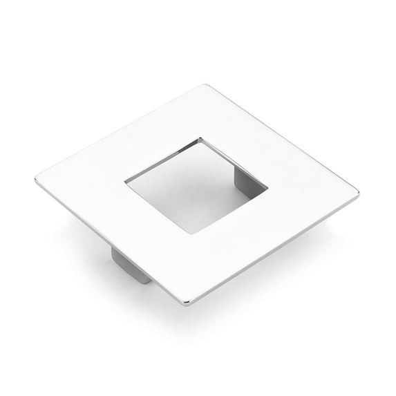 Schaub And Company 443-26 Finestrino 2-1/2" Center To Center Modern Hollow Square Finger