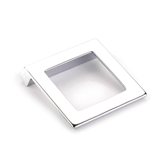 Schaub And Company 450-26 Finestrino 1-1/4" Center To Center Modern Open Square Finger