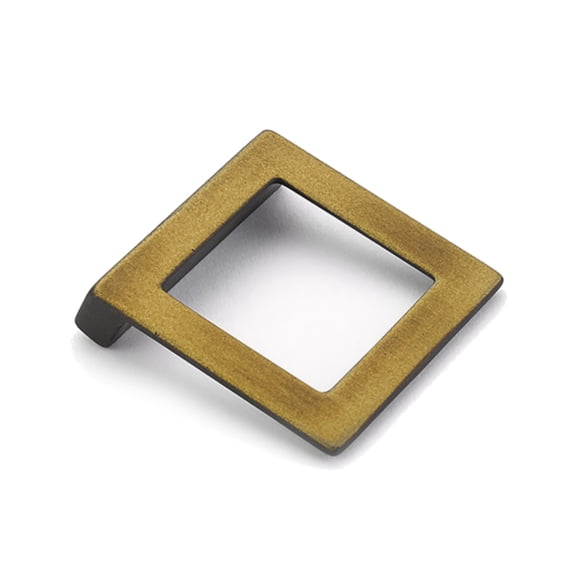 Schaub And Company 450-BRBZ Finestrino 1-1/4" Center To Center Modern Open Square Finger