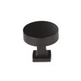 thumbnail image 1 of Schaub And Company 469 Haniburton 1-1/4" Flat Disc Round Solid Brass Luxury Cabinet Knob /, 1 of 5