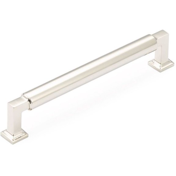 Schaub And Company 476 Haniburton 6" Center To Center Urban Modern Solid Brass Luxury