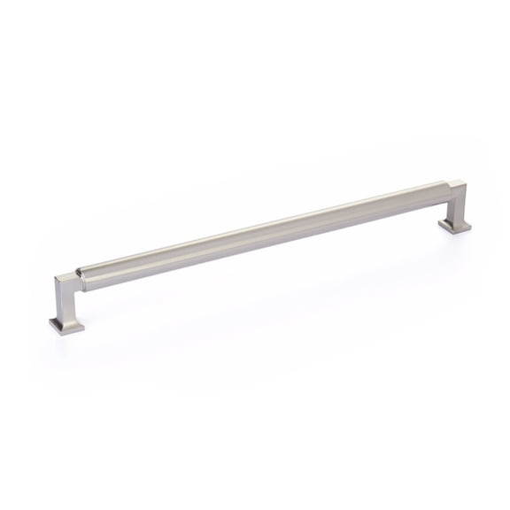 Schaub And Company 481 Haniburton 12" Center To Center Modern Industrial Barrel Luxury