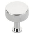thumbnail image 1 of Schaub And Company 5002-26 Pub House 1-1/4" Round Flat Diamond Knurled Solid Brass Cabinet, 1 of 3