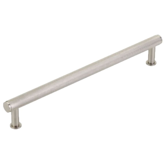 Schaub And Company 5012A-BN Pub House 12" Center To Center Bar Knurled Bar Solid Brass