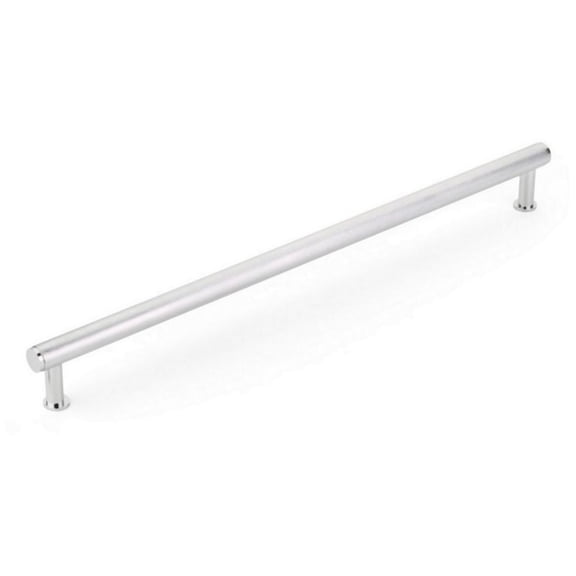Schaub And Company 5018A-26 Pub House 18" Center To Center Knurled Bar Solid Brass