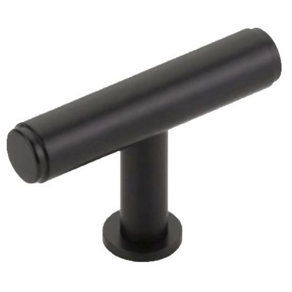 Schaub And Company 5101 Pub House 2" "T" Bar Solid Brass Luxury Cabinet Knob Pull - Black