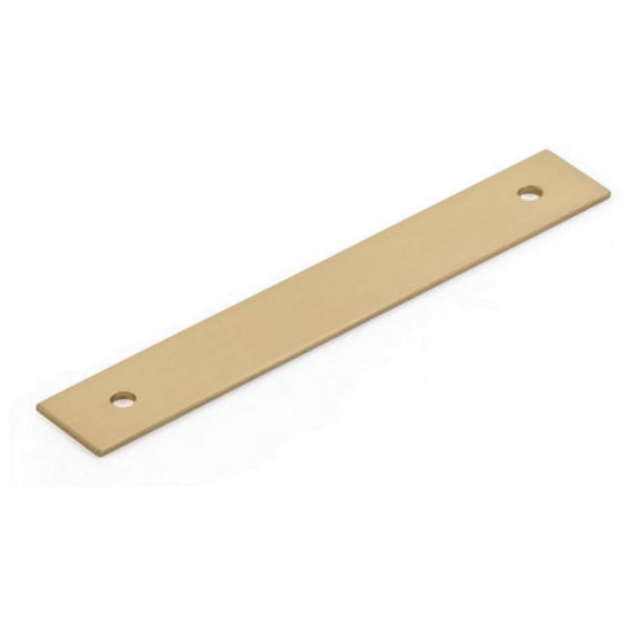 Schaub And Company 5104B-SSB Pub House Rectangular 4" Center To Center 5" Long Solid Brass