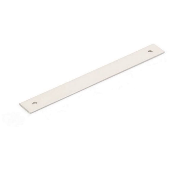 Schaub And Company 5106B-PN Pub House Rectangular 6" Center To Center 7" Solid Brass