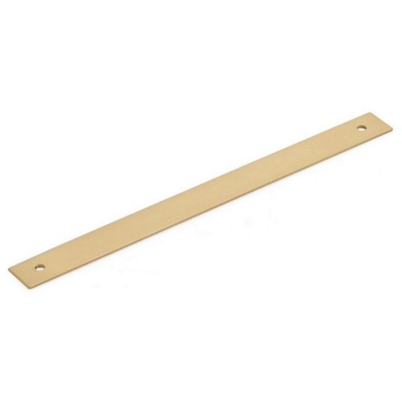 Schaub And Company 5108B-SSB Pub House Rectangular 8" Center To Center Solid Brass Cabinet