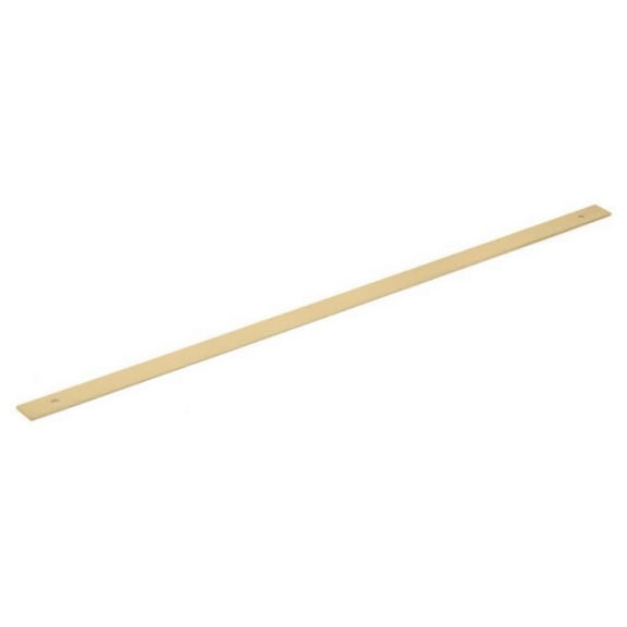 Schaub And Company 5118AB-SSB Pub House Rectangular 18" Center To Center Solid Brass