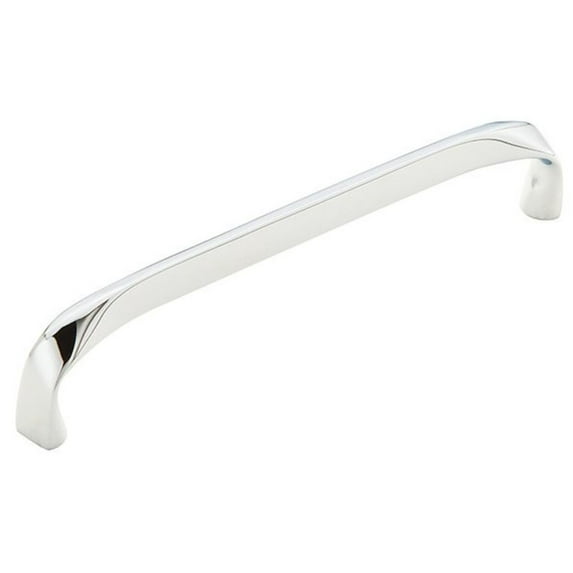 Schaub And Company 512 Italian Contemporary 6 "Center To Center Solid Brass Rounded Edge