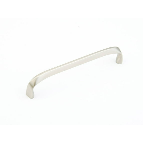 Schaub And Company 512 Italian Contemporary 6 "Center To Center Solid Brass Rounded Edge