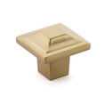 thumbnail image 1 of Schaub And Company 530-SSB Menlo Park 1-1/4" Square Pyramid Luxury Cabinet Knob / Drawer, 1 of 5
