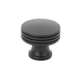 thumbnail image 1 of Schaub And Company 532-MB Menlo Park 1-1/4" Contemporary Ridged Round Disc Luxury Cabinet, 1 of 5