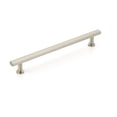 thumbnail image 1 of Schaub And Company 557-BN Heathrow 12" Center To Center Contemporary Bar Solid Brass, 1 of 5