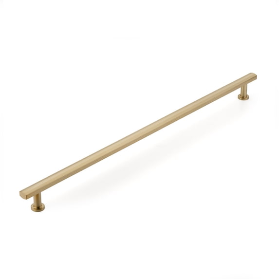 Schaub And Company 559-SSB Heathrow 24" Center To Center Contemporary Bar Solid Brass