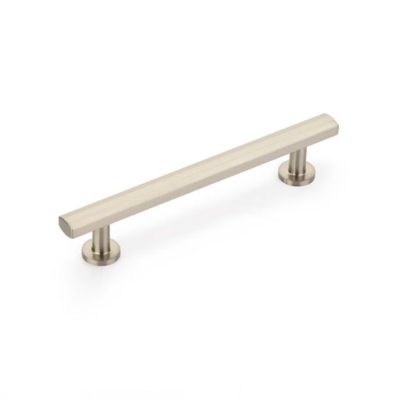Schaub And Company 561-BN Heathrow 5" Center To Center Contemporary Bar Solid Brass