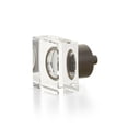 thumbnail image 1 of Schaub And Company 57-10B City Lights 1-1/4" Modern Square Luxury Solid Brass And Glass, 1 of 3