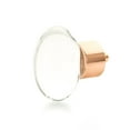thumbnail image 1 of Schaub And Company 60-PRG City Lights 1-3/4" Oval Luxury Solid Brass And Glass Egg Cabinet, 1 of 3