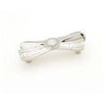 thumbnail image 1 of Schaub And Company 660-PN Avalon Bay 3" Center To Center Designer Ribbon Bow Solid Brass, 1 of 3
