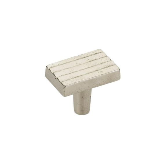 Schaub And Company 680 Stradella 1-1/2" "T" Bar Solid Cast Bronze Ridged Luxury Cabinet