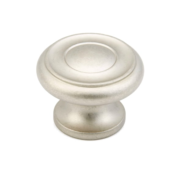 Schaub And Company 704-DN Baroque 1-1/2" Traditional Round Ringed Solid Brass Luxury