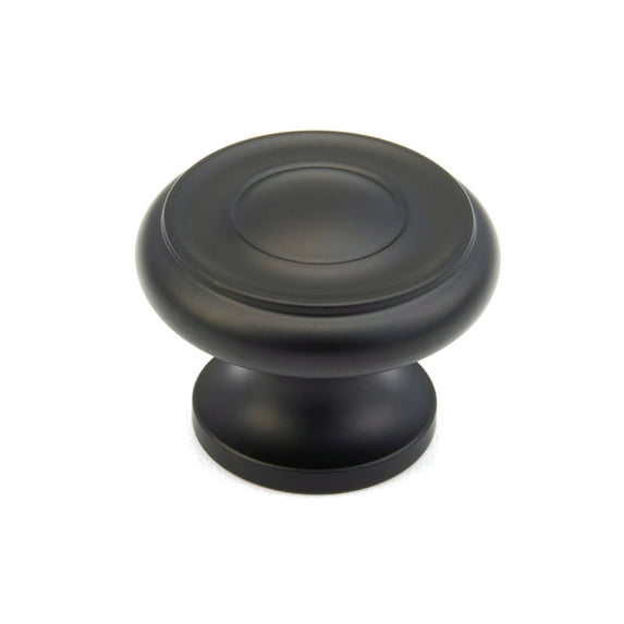 Schaub And Company 704-FB Baroque 1-1/2" Traditional Round Ringed Solid Brass Luxury