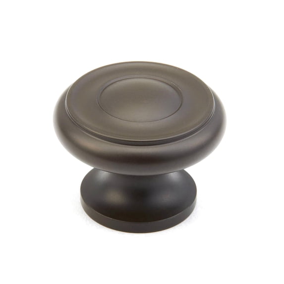 Schaub And Company 704-10B Baroque 1-1/2" Traditional Round Ringed Solid Brass Luxury