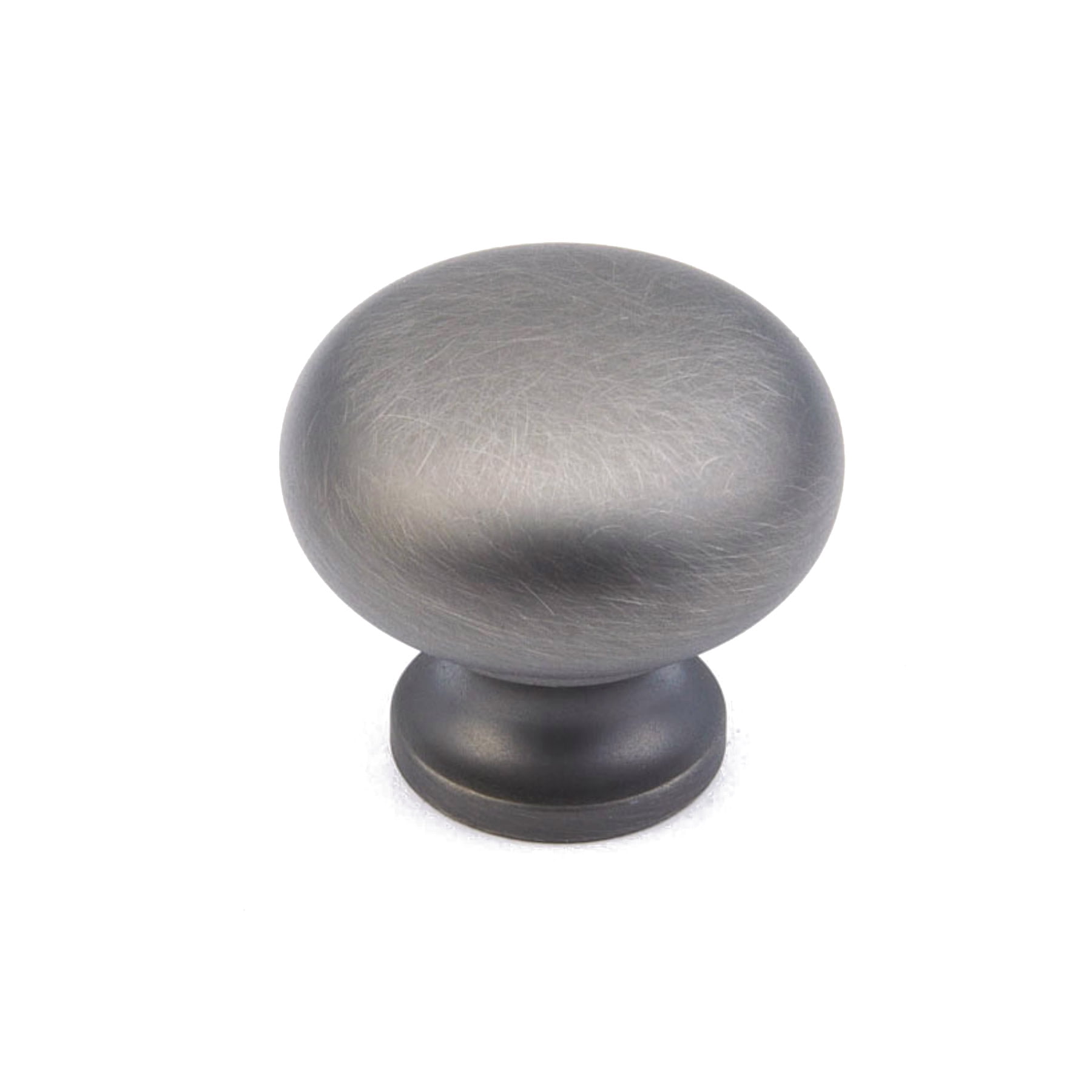 Schaub And Company 706-AN Baroque 1-1/4" Solid Brass Traditional Mushroom Round Smooth