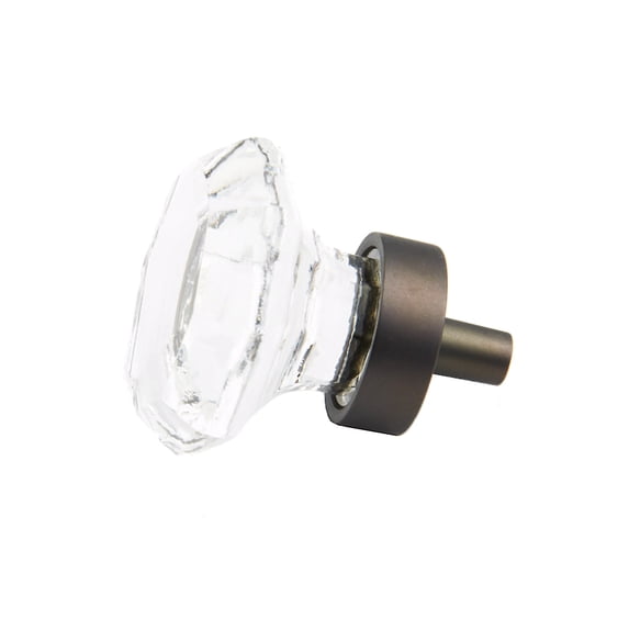 Schaub And Company 71-C-BZ Fire 1-1/8" Crystal Traditional Antique Mini Small Cabinet Knob