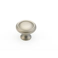 thumbnail image 1 of Schaub And Company 711-AN Baroque 1-1/4" Solid Brass Traditional Mushroom Ringed Cabinet, 1 of 2