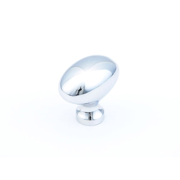 Schaub And Company 719-26 Baroque 1-3/8" Solid Brass Traditional Egg / Oval Cabinet Knob -