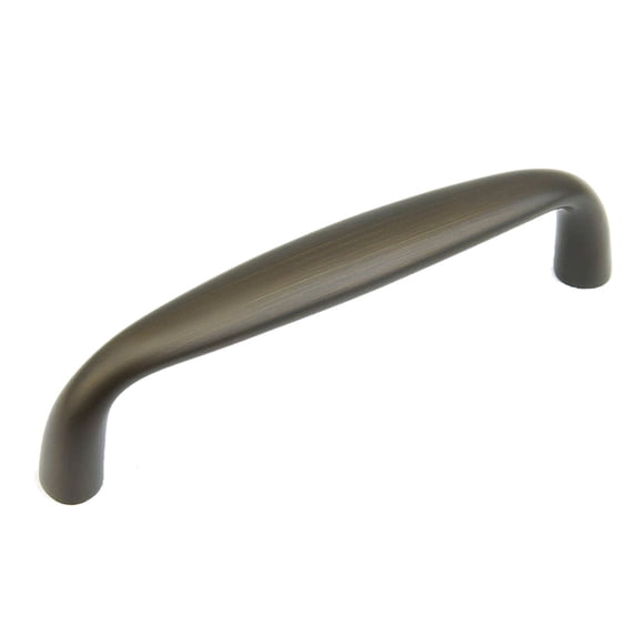 Schaub And Company 732-10B Traditional 4" Center To Center Solid Brass Curved Corner