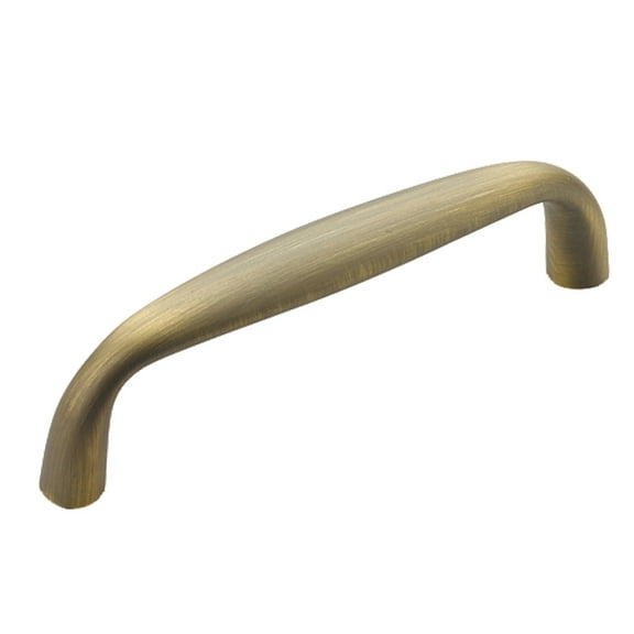 Schaub And Company 732 Traditional 4" Center To Center Solid Brass Curved Corner Luxury
