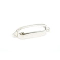 thumbnail image 1 of Schaub And Company 743-PN Country 3" Center To Center Solid Brass Traditional Shell / Cup, 1 of 3