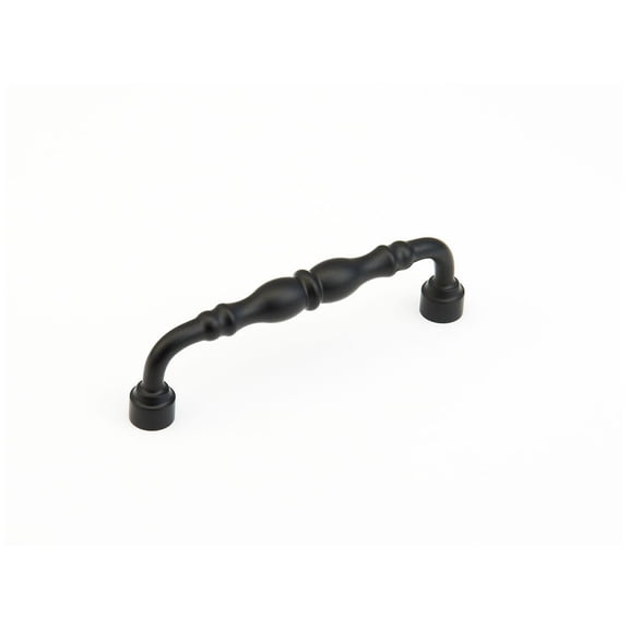 Schaub And Company 748-FB Colonial 6" Center To Center Traditional Knuckled Handle Solid