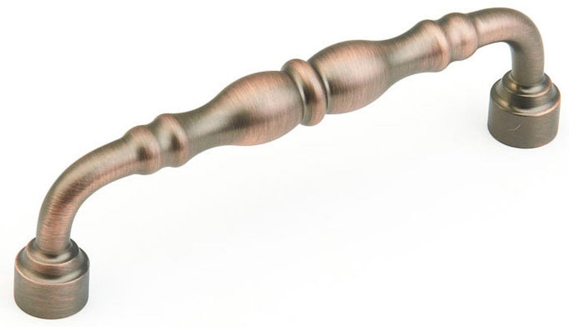 Schaub And Company 748-AUB Colonial 6" Center To Center Traditional Knuckled Handle Solid