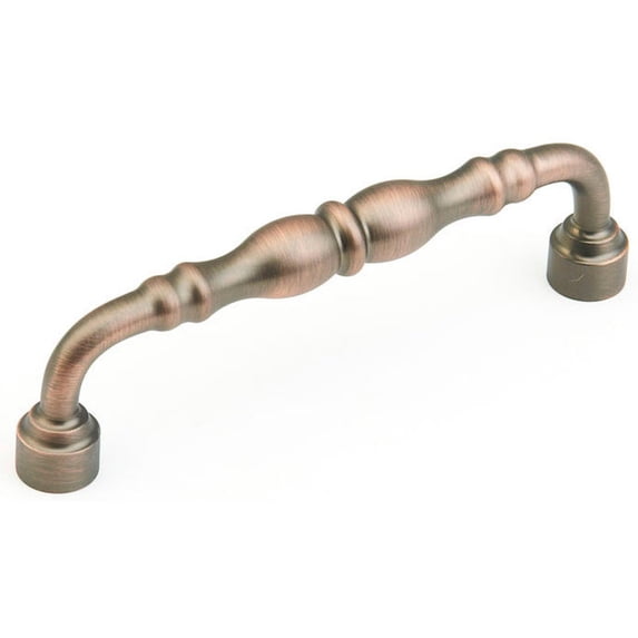 Schaub And Company 748-AUB Colonial 6" Center To Center Traditional Knuckled Handle Solid