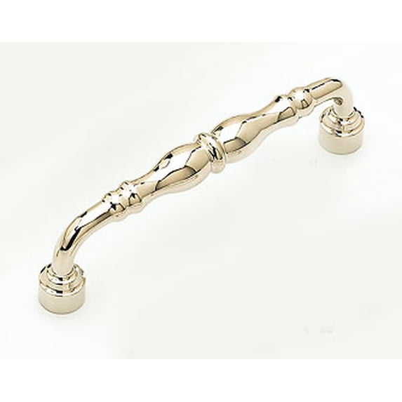 Schaub And Company 748-PN Colonial 6" Center To Center Traditional Knuckled Handle Solid