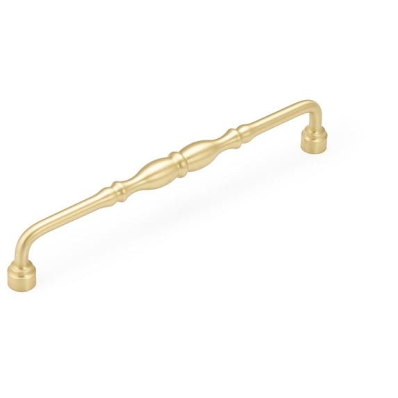 Schaub And Company 749-SB Colonial 12" Center To Center Traditional Knuckled Handle Solid