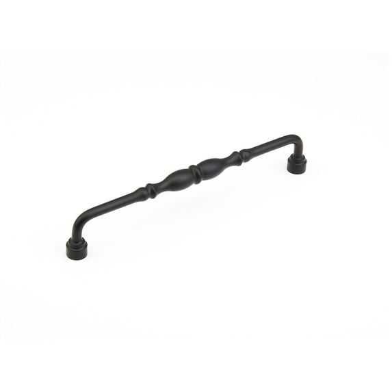 Schaub And Company 749-FB Colonial 12" Center To Center Traditional Knuckled Handle Solid
