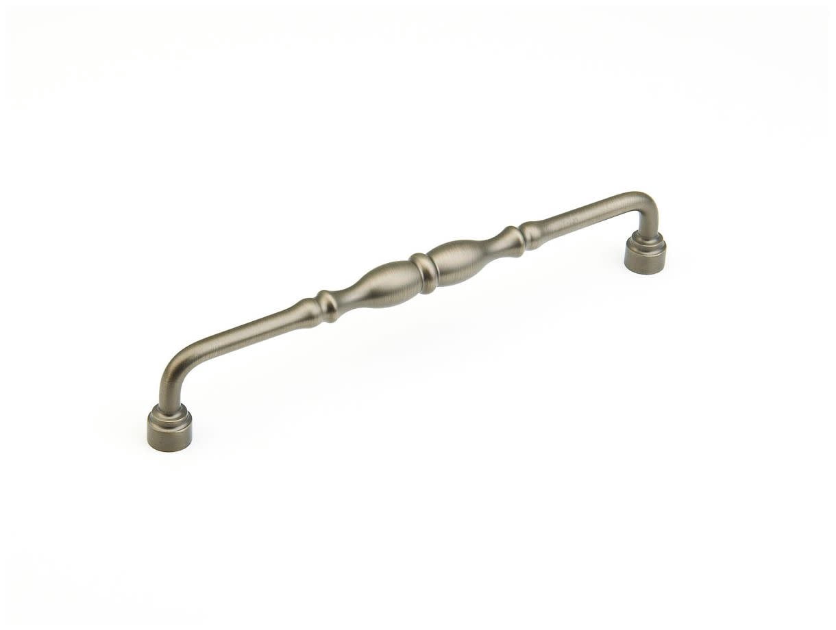 Schaub And Company 749-AN Colonial 12" Center To Center Traditional Knuckled Handle Solid