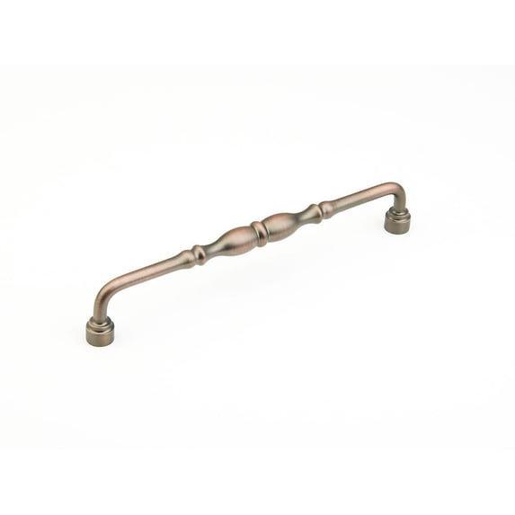 Schaub And Company 749-AUB Colonial 12" Center To Center Traditional Knuckled Handle Solid