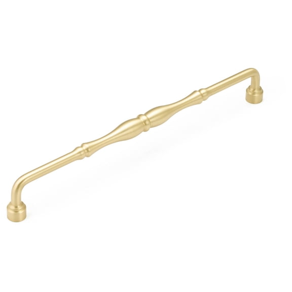 Schaub And Company 7495-SB Colonial 15" Center To Center Traditional Knuckled Handle Solid
