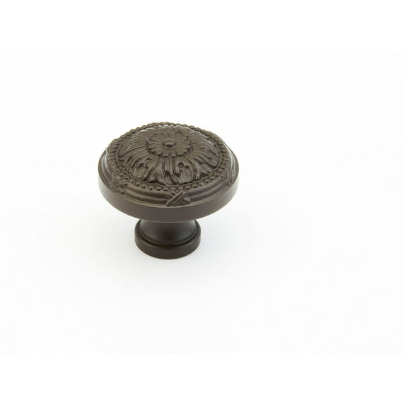 Schaub And Company 751 Versailles 1-1/4" Traditional Luxury Solid Brass Round Cabinet Knob