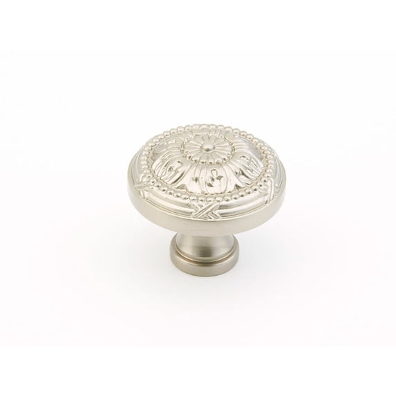 Schaub And Company 752-15 Versailles 1-1/2" Traditional Luxury Solid Brass Round Cabinet