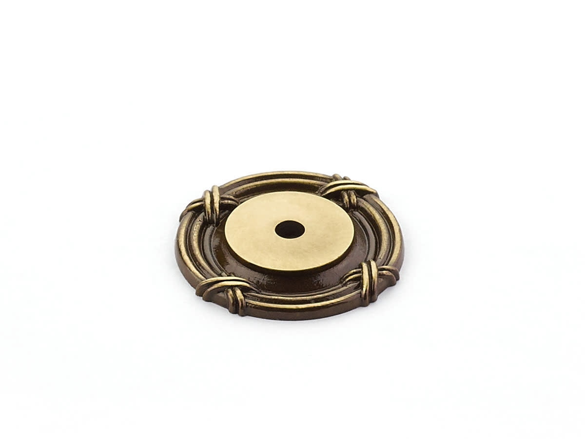 Schaub And Company 756-ALP Versailles 1-1/2" Round French Baroque Solid Brass Cabinet Knob