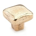 thumbnail image 1 of Schaub And Company 765-NB Vinci 1" Rustic Luxury Solid Cast Bronze Square Cabinet Knob /, 1 of 6